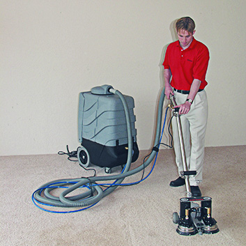 Carpet Cleaner in Action